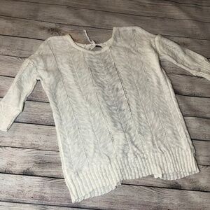 Anthro Knitted & Knotted Adeline Tie-Back Sweater